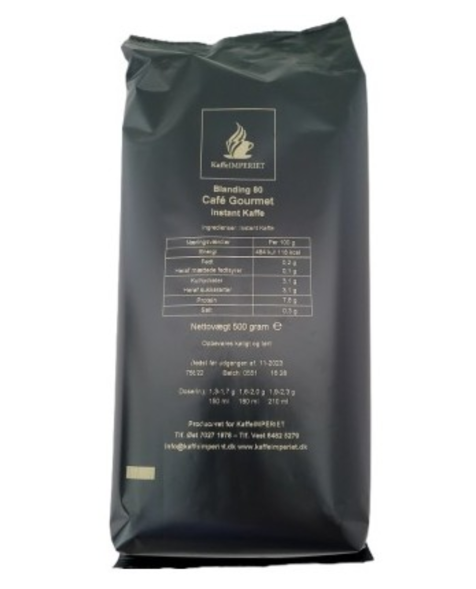 KaffeIMPERIET bl. 80 Café Gourmet Instant