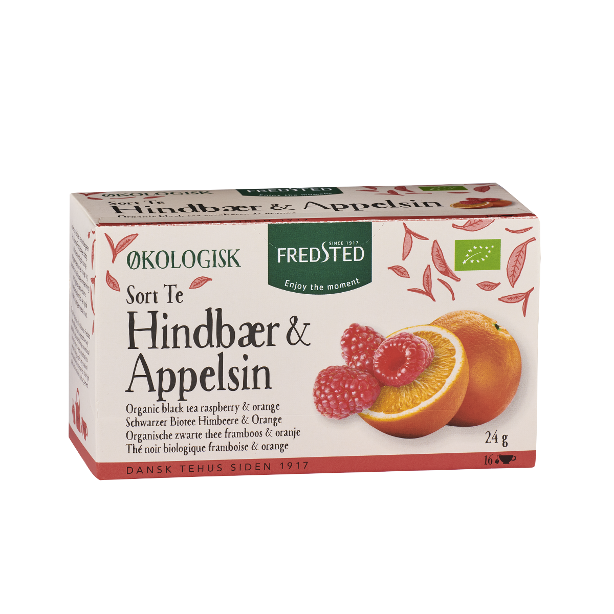 Fredsted Hindbær Appelsin Økologisk